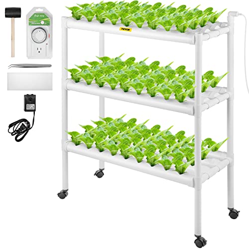 VEVOR Hydroponics Growing System, 108 Sites 3 Layers, 12