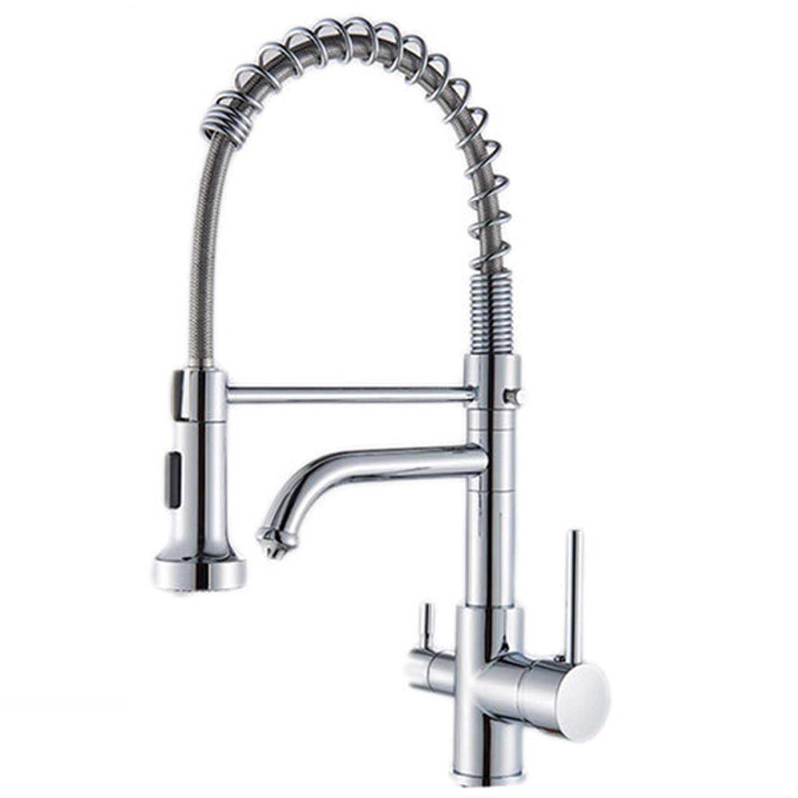 Robinet de salle de bain et cuisine avec eau potable et mitigeur eau chaude froide