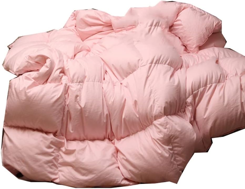 Goose Down Comforter Filler Queen King Blanket Cotton Shell Winter Duvet Insert