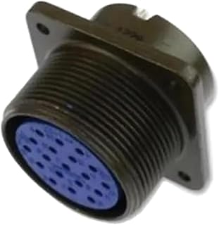 97-3102A-20-3P Receptacle,Box Receptacle,Solder,Solid Backshell,MIL-5015,97 Series