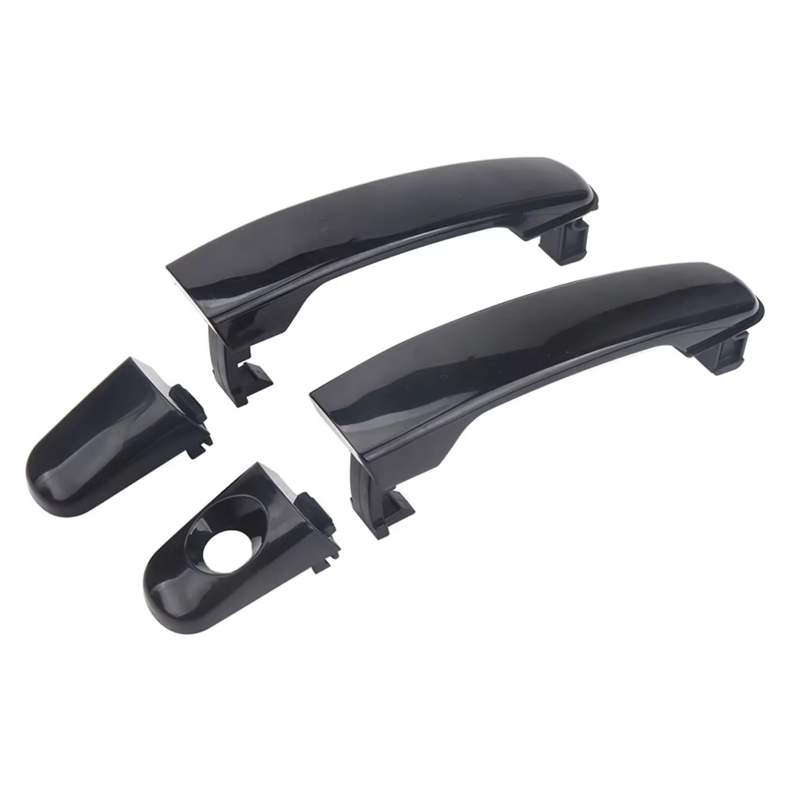 Tpsobru 1 Pair Car Side Door Handle For Chevrolet For Equinox For Malibu Hhr 2004-2011 Exterior Door Handle Front Left Right 22672194 22729814 1Pair