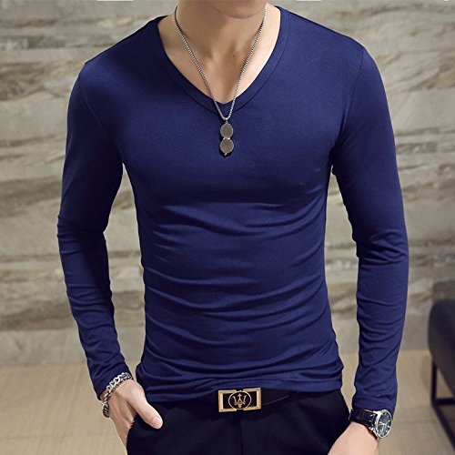 最安値 アスペルシオ Aspersio メンズ 長袖 お兄系 無地 インナー シャツ Vネック クルーネック 薄手 ロング丈 Tシャツ 長そで 大きいサイズ おおきいサイズ ロング カッコイイ ユッタリ ストレッチ タイト ロンt ロンティー ロングtシャツ 無地 ストリート ストリート系