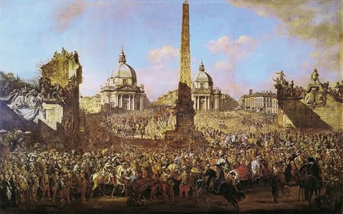 Impression d'art Jerzy Ossolinski de Bernardo Bellotto prestige mural 60x90