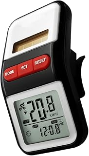 BESPORTBLE Silver Bike Odometer Bike Odometer and Speedometer Bike Odometer Stopwatch Appliance Cycle Odometer Cycle Speedometer
