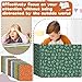 gisgfim 24 Pack Privacy Shields for Student in 12 Boho Colors Desk Dividers Durable Privacy Folders Testing Dividers Shield Study Boards Panel Partition for Classroom Teacher Back to School Supplies