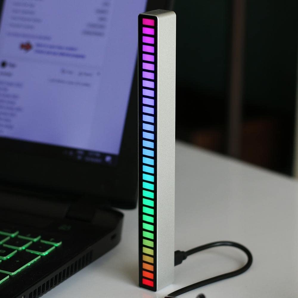 Lampada Music Bar - LED RGB - Lampada da tavolo - Collegata alla tua musica - Seguire in tempo reale - Ideale per il gaming, camera, ufficio