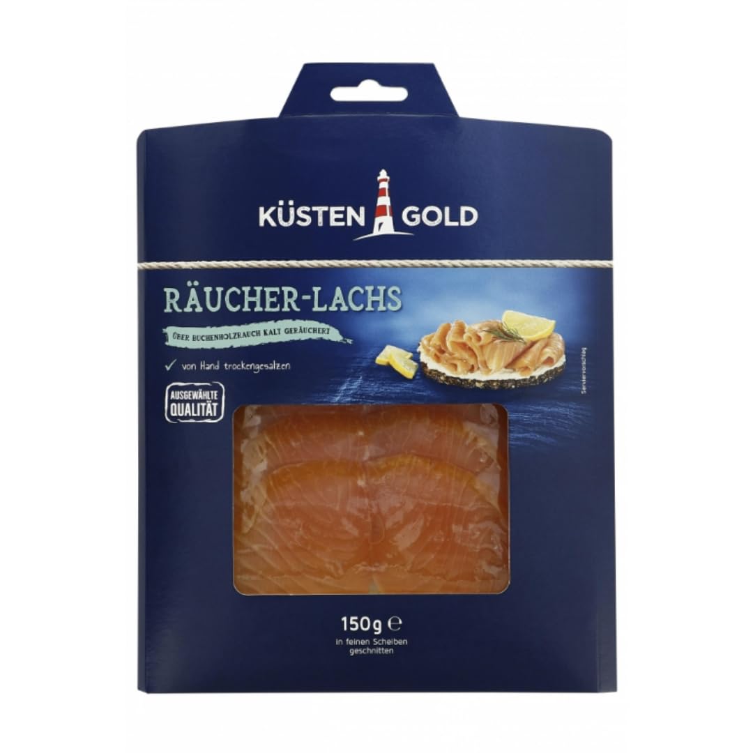 Räucher-Lachs 150g 5 Stück