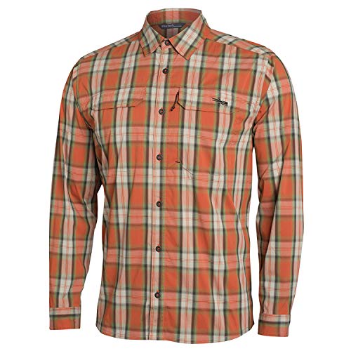SITKA Gear Globetrotter Shirt Long Sleeve Canyon Plaid Medium