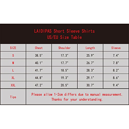 LAIDIPAS unisex-adult Casual T-Shirt