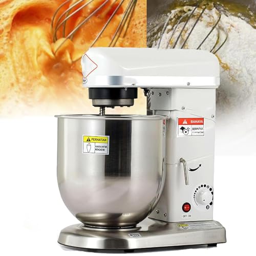 Professional Electric Stand Mixer with 3 Speeds & Multiple Attachments