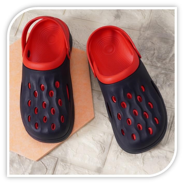 Image of BADLAV Mens Men's Lightweight Classic Clogs || Sandals with Adjustable Back Strap for Men (M-301) Clog