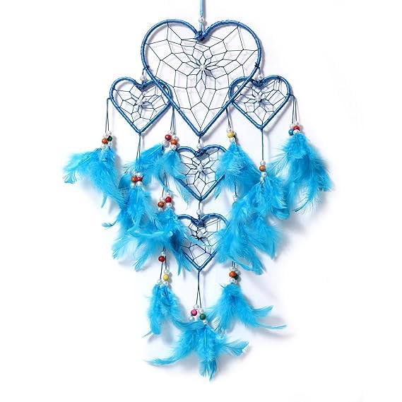 Heart Shape Dream Cather for Home & Office, Gifting (Pack of 1)