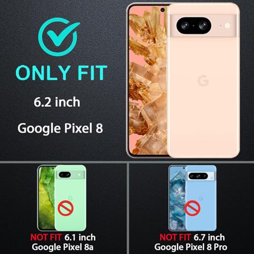 Coque Google Pixel 8 de qualité militaire en silicone rigide - 2