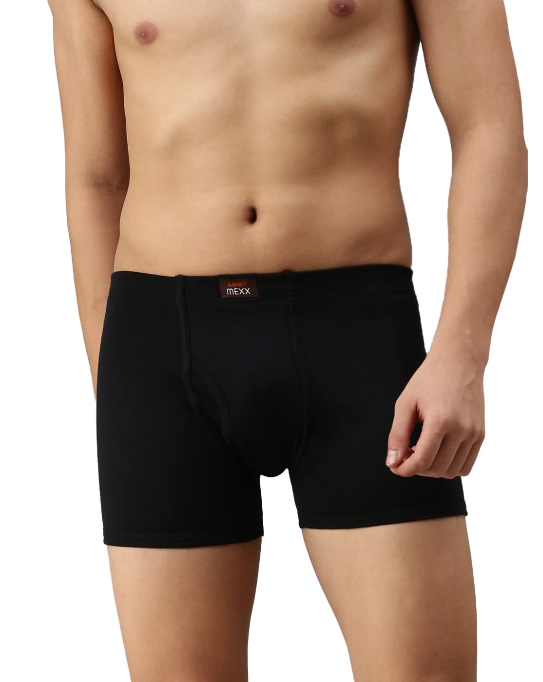 lux cozi Men's Solid Cotton Inner Elastic Trunks (Pack of 1)-picture-19