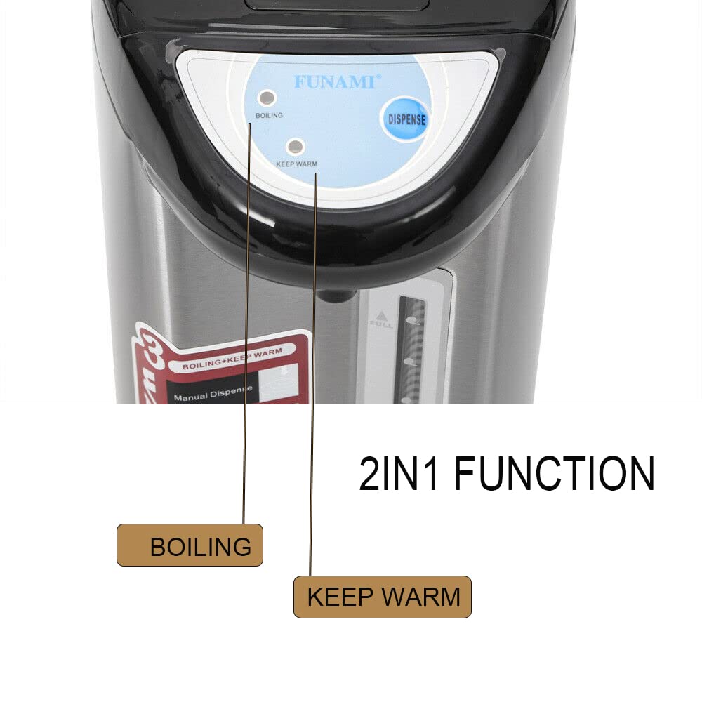 Distributeur D'Eau Chaude 4 Litres 750W Acier Inoxydable - Maintient Au Chaud 12 Heures - Idéal Fêtes Et Usage Domestique Noir Distributeur Vin Chaud Distributeur D'Eau Chaude 4 Litres 750W Acier Inoxydable - Maintient Au Chaud 12 Heures - Idéal Fêtes Et Usage Domestique Noir Distributeur Vin Chaud