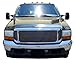 Auto Ventshade [AVS] Chrome Hood Shield / Protector | Fits 1999 - 2007 Ford F-250 to F - 550, 2000 - 2005 Excursion | Medium Profile Bug Deflector - 1 pc., Chrome | 680706