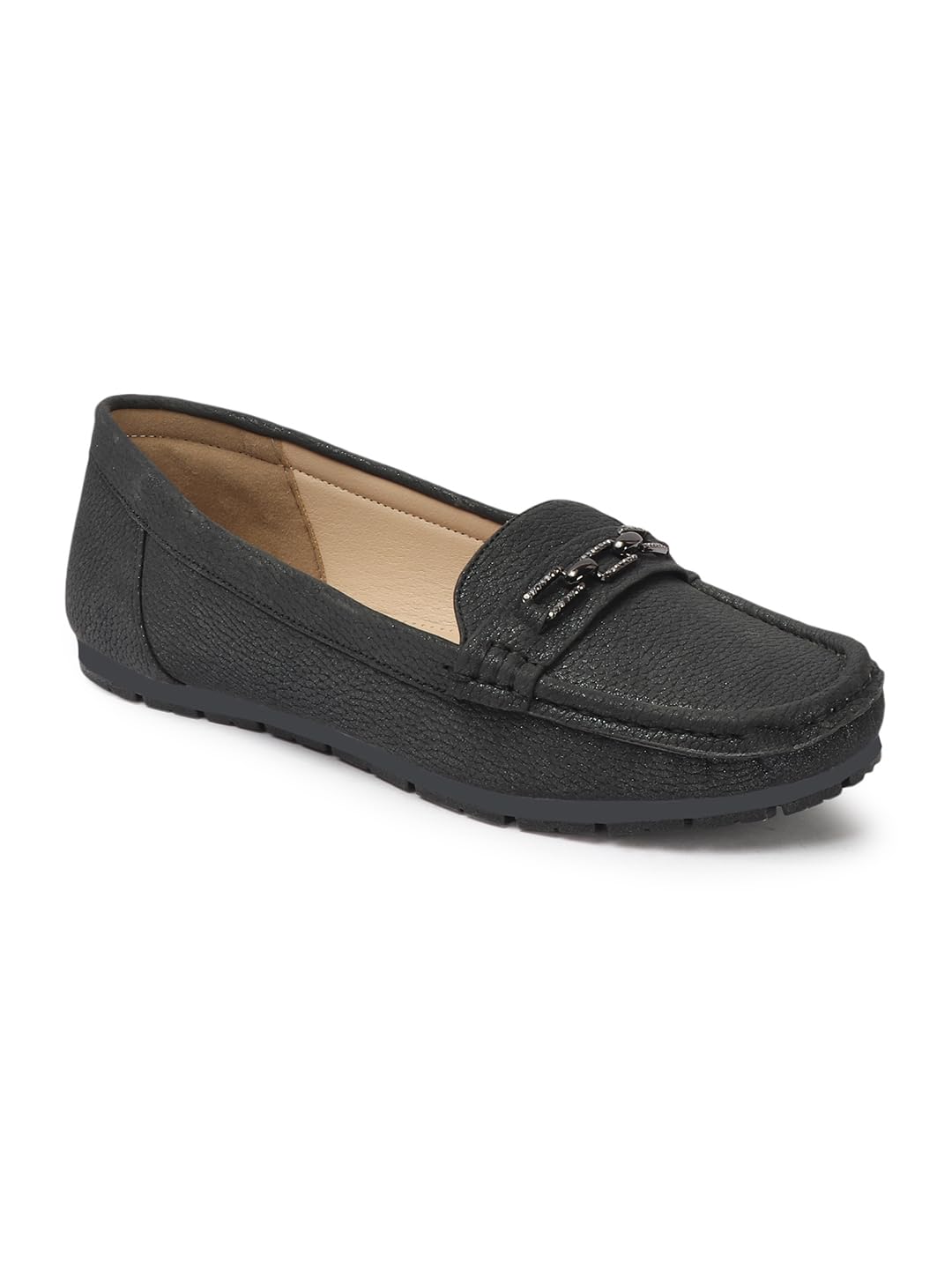 Women Comfortable Flat Square Toe Slip On Stylish Fashion Shoes-image-37