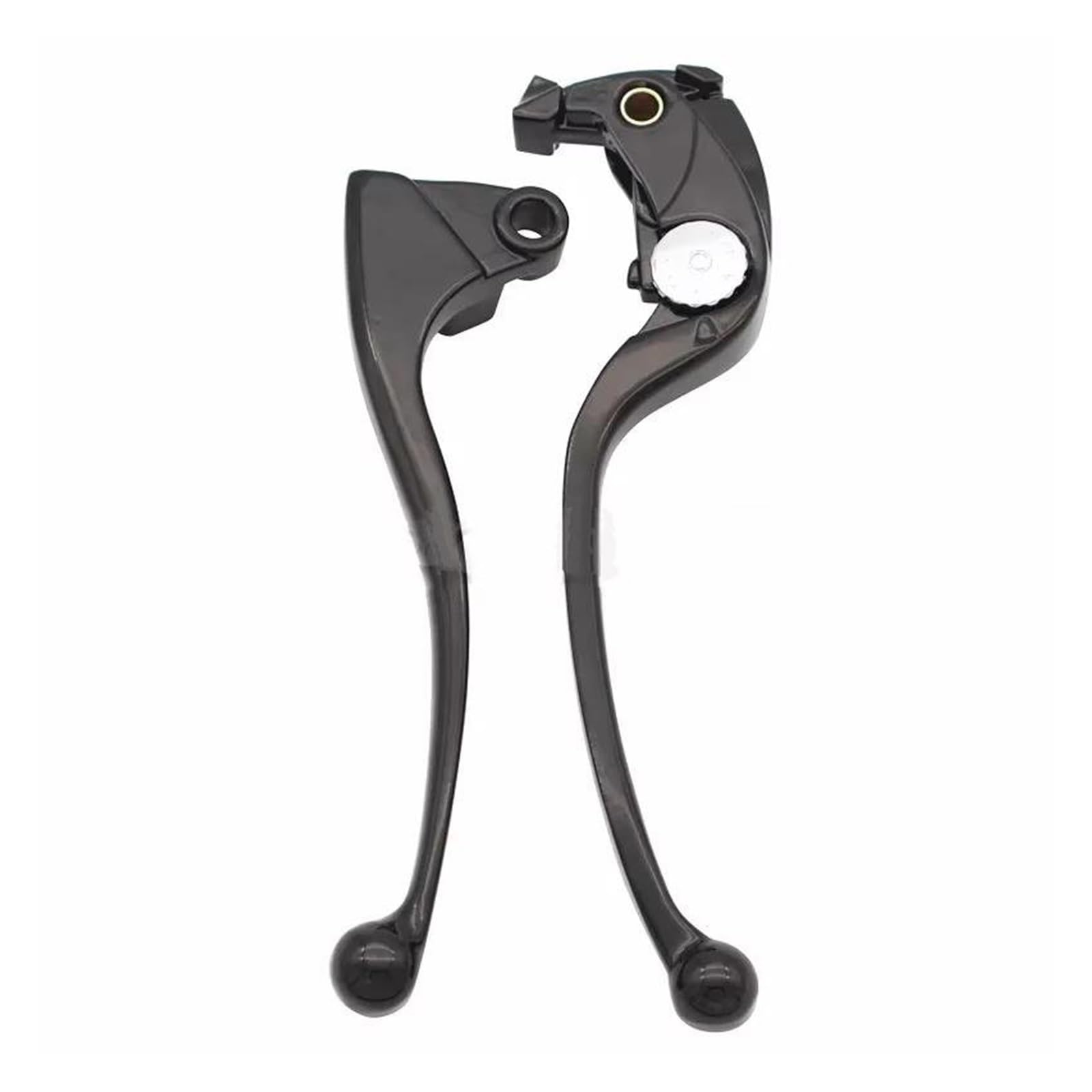 Rvevfbkbal Black Motorcycle Right Left Brake Clutch Levers For Zx6r Zx-6R Zx10r Zx-10R Z750r Z1000 Z1000sx For Ninja 1000 Tourer 2006-2012(Black)
