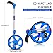 Zozen Measuring Wheel, Rolling Tape Measure Wheel - 3-Sections Collapsible/Starting Point Arrow/One Key to Reset/Kickstand to Keep Stand [Up To 10,000Ft] - Adapt to various roads.