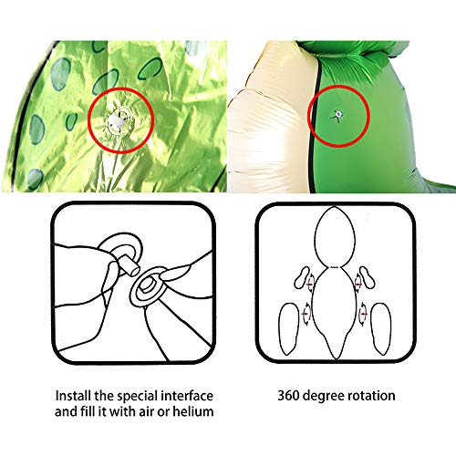 Self standing 4D Aluminum foil balloon toy armed forces digger engineering vehicle children birthday balloon decoration party decoration (3D Tank) - Image 5