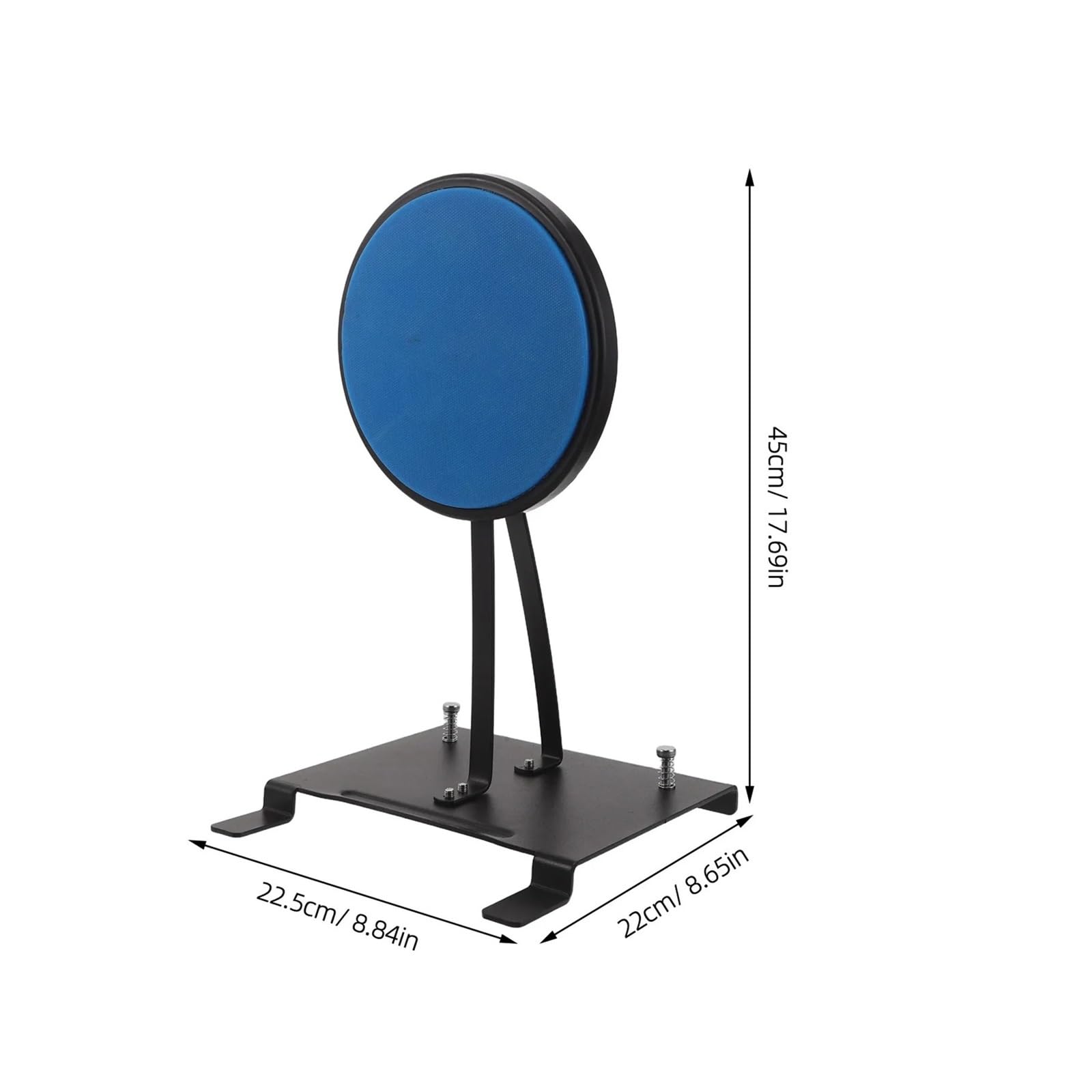 Esercitazione sul pad for batteria: pad for esercitazione sul pedale della grancassa - Tappetino for esercitarsi con la riduzione del rumore for principianti che suonano percussioni silenziose