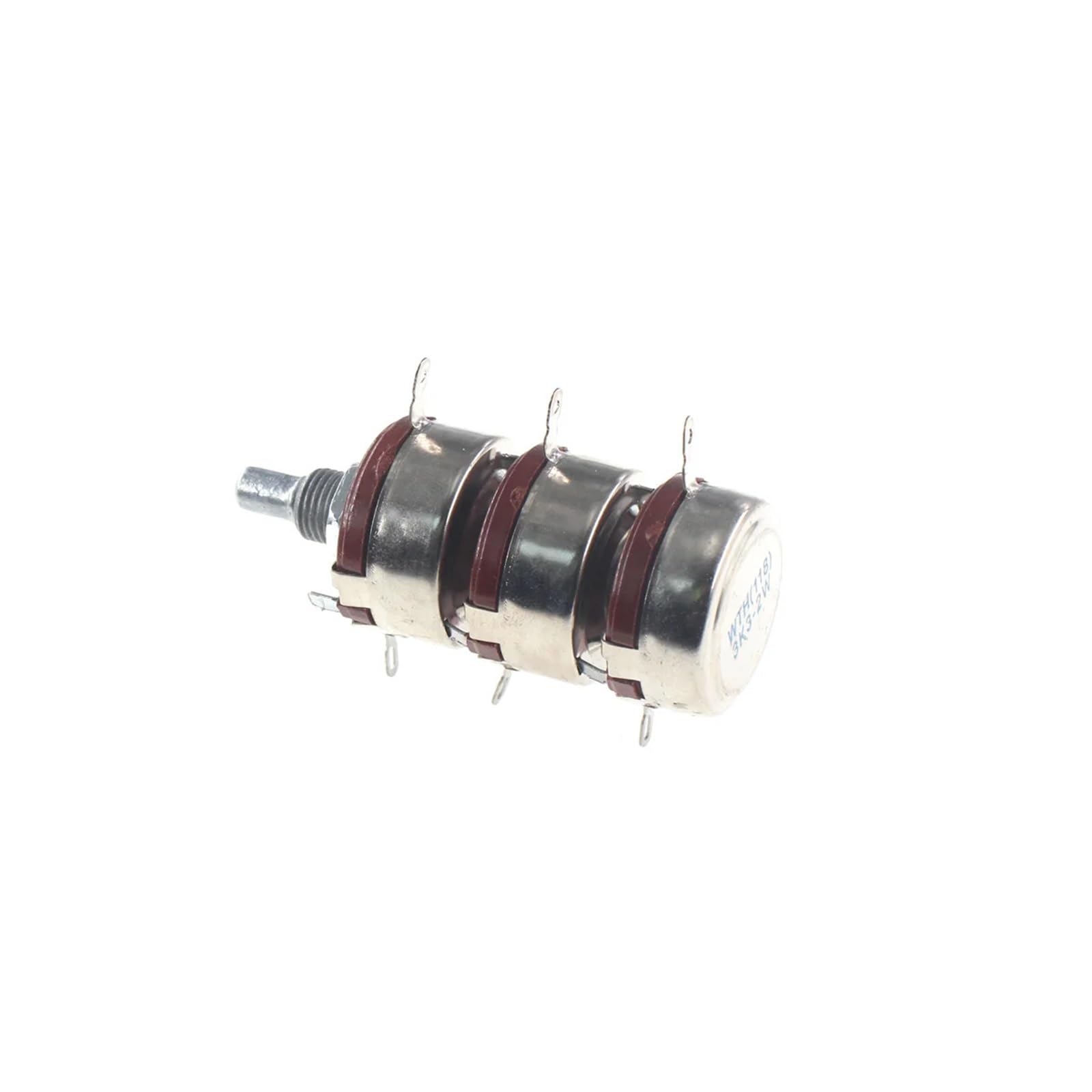 Interruptor de Palanca con potenciómetro para, Potenciómetro triplete WTH118-3 de 2 W y 1 A, y WTH118-1A de 2 W, de 470 R a 2,2 M(2.2M Ohm)