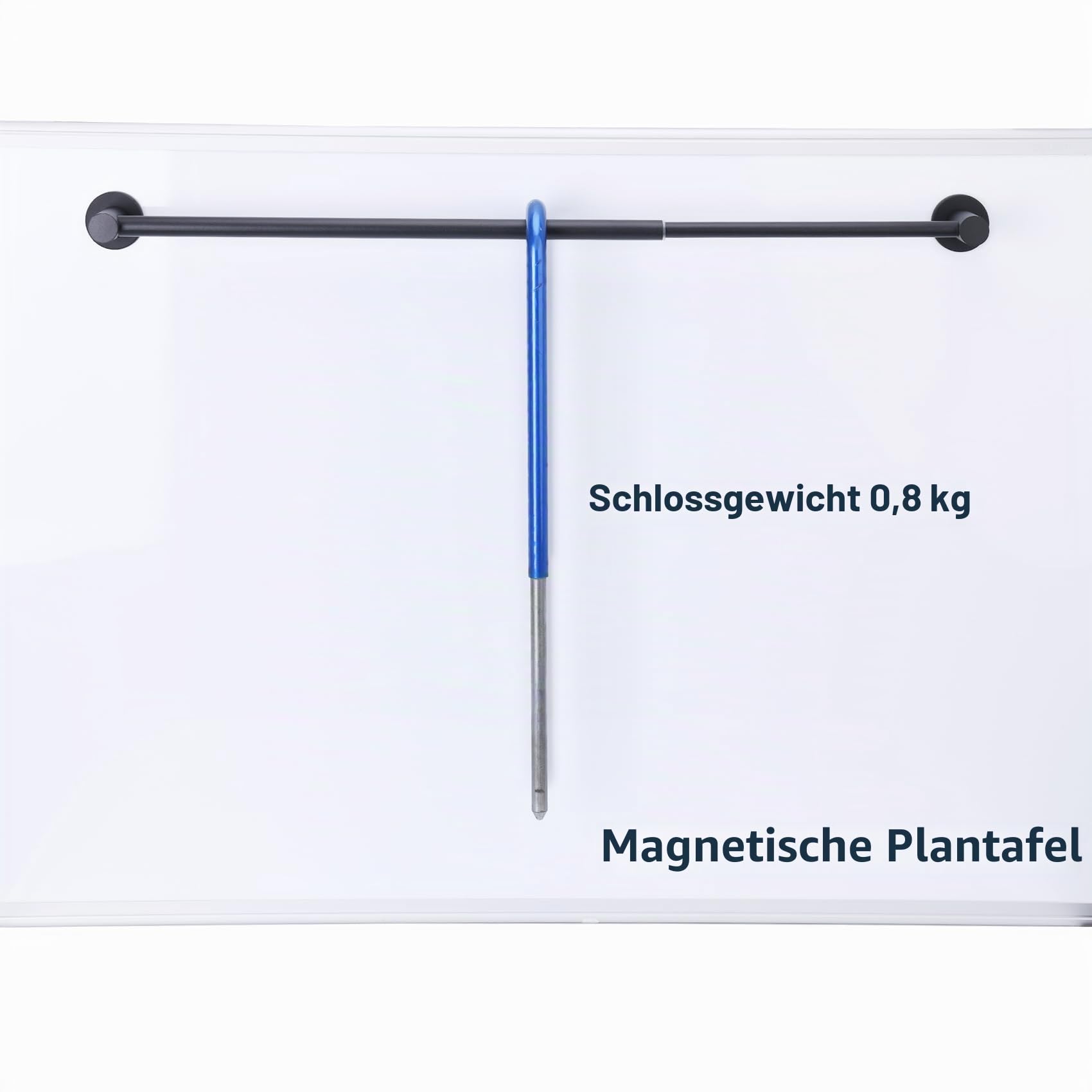 Verstellbarer magnetischer Handtuchhalter für Kühlschrank, Magnet-Klassenzimmer, Flip-Kalender-Diagrammstange für Whiteboard, Kühlschrank-Oberseite, schützt Gegenstände vor dem Herunterfallen