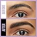 Maybelline Brow Fast Sculpt, Shapes Eyebrows, Eyebrow Mascara Makeup, Black Brown, 0.09 Fl. Oz.