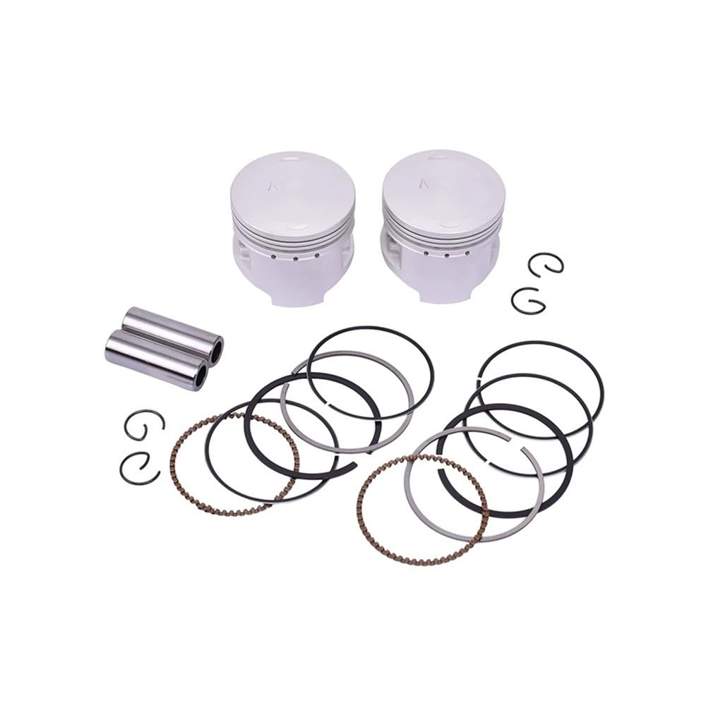Kit completo de reparación de culata, juntas, almohadillas y segmentos de pistón for motor de motocicleta XV250(STD one set)