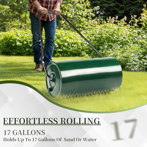 Rodillo para césped de acero 24 pulgadas pesado miniatura 5