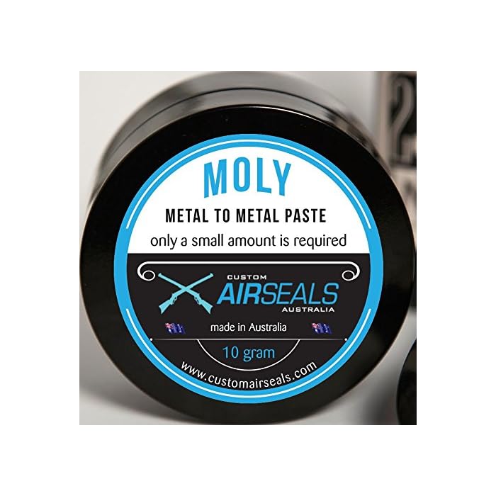 Buy CustomAirSeals 70 Molybdenum DISULFIDE Grease Paste 10g 1/3oz Moly