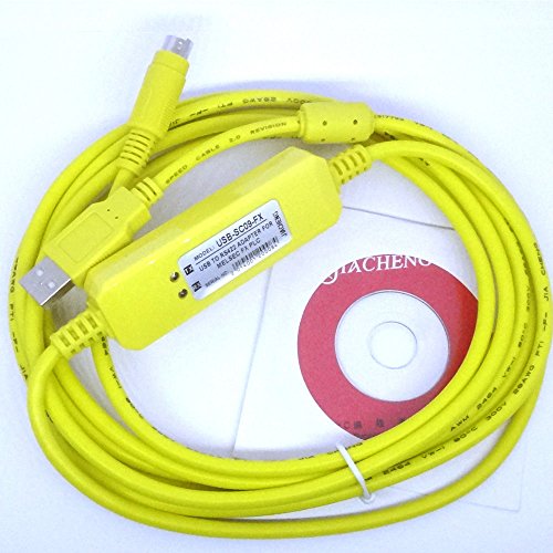 Yihaoel para USB-sc09-FX Mitsubishi Plc Cable de programación compatible con Win7