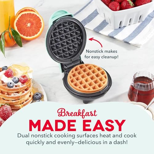 Image of Mini Waffle Maker Machine 3 In 1 Waffle Iron Home Appliances Kitchen Easy To Clean, 4 Inch, Perfect For Breakfast,Dessert, Sandwich, Pan Cakes, Other Snacks|Assorted - 350 Watts (Mini Waffle Maker)