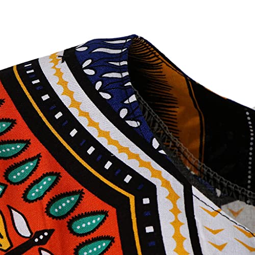 Faldas dashiki ZPGVWXKO holgadas para evitar el calor con estilo 3