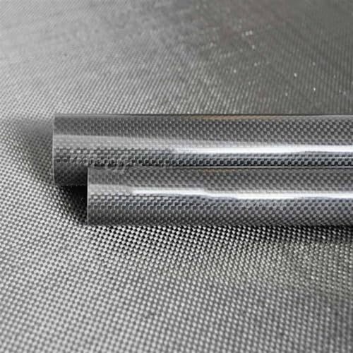 18mm ODx 14mm ID Carbon Fiber Tube 3k 500MM Long Carbon Fiber Square Tube(2pcs 18 x 14 x 500mm)