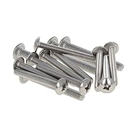 Vista 58 de MroMax Tornillos de máquina M2.0.197 x 0.157 in Tornillos Phillips Cross Truss Head Tornillo 304 Pernos de sujeción de acero inoxidable 15pcs