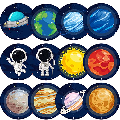 Chinco 120 Pcs Potty Training Targets for Boys Flushable,Space