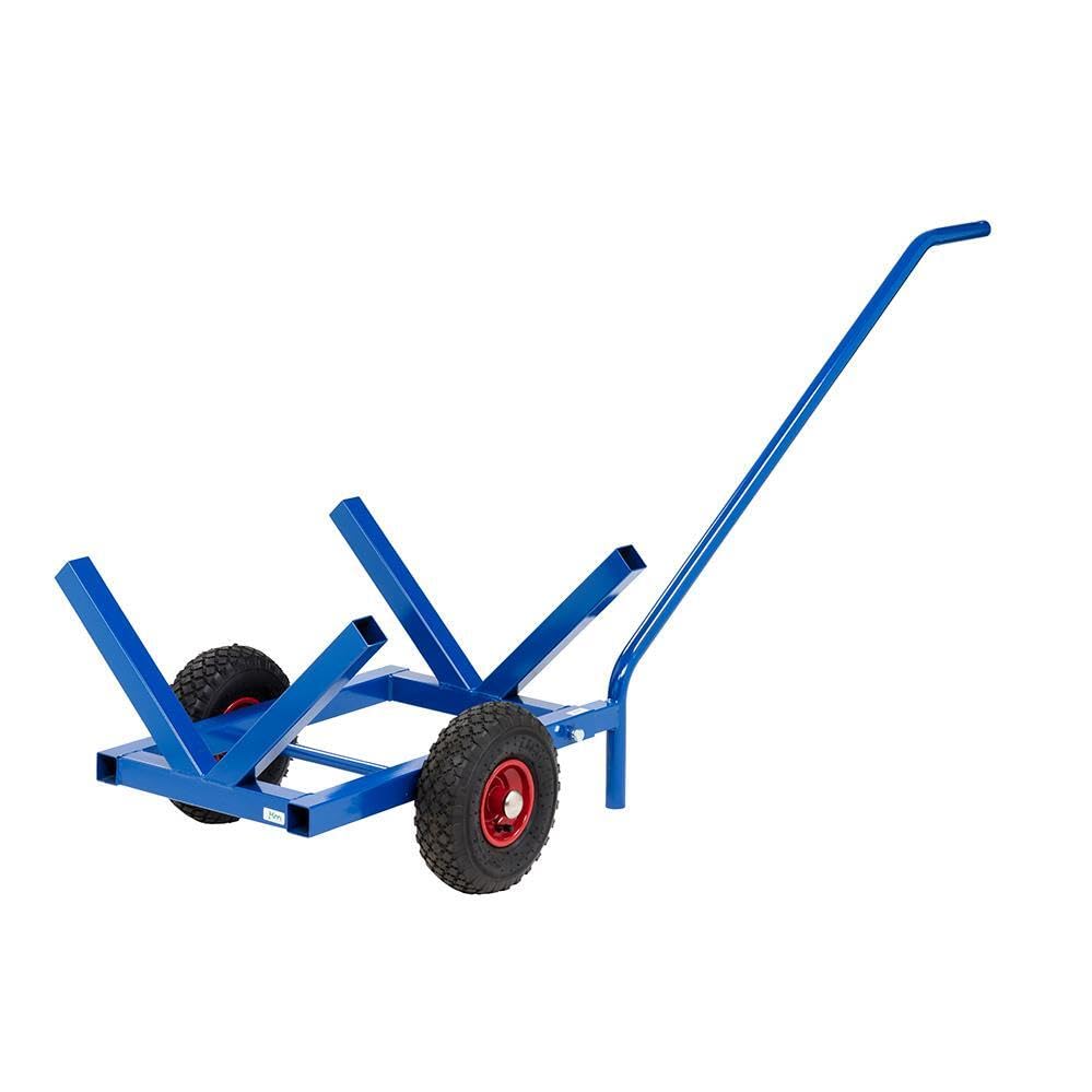Langgutwagen 1.600 x 600 x 750 mm, Traglast: 200 kg - blau