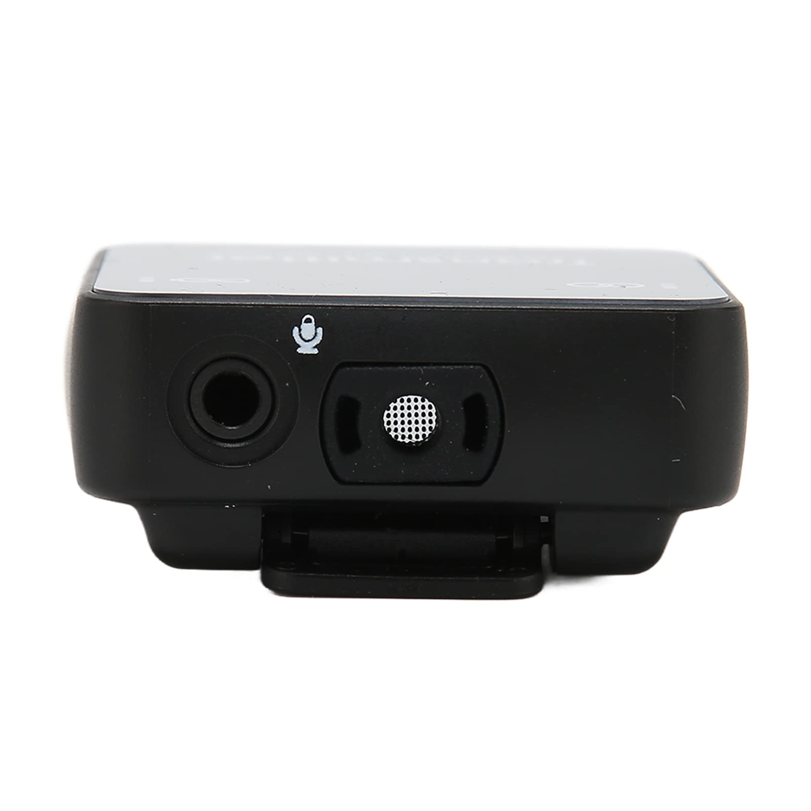 de Micrófono Lavalier Inalámbrico, Micrófono de Solapa de 2 Canales HiFi Inalámbrico de 2,4 GHz, con 1 Receptor, 2 Transmisores, para Cámaras DSLR, Videocámaras,