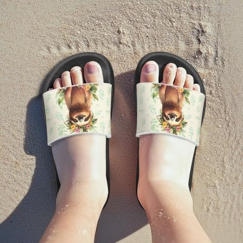 Capybara Slippers Slip On Kids Slide Sandals Breathable Non Slip Summer Holiday Water Sandals Bathroom Shower3