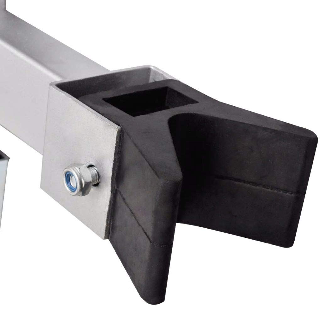 Festnight Accesorios para Remolques de Barcos Soporte Remolque de Barcos con Tope de Proa