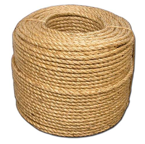 T.W Evans Cordage 24-003 3/8-Inch by 600-Feet Grade Number-1 Manila Rope