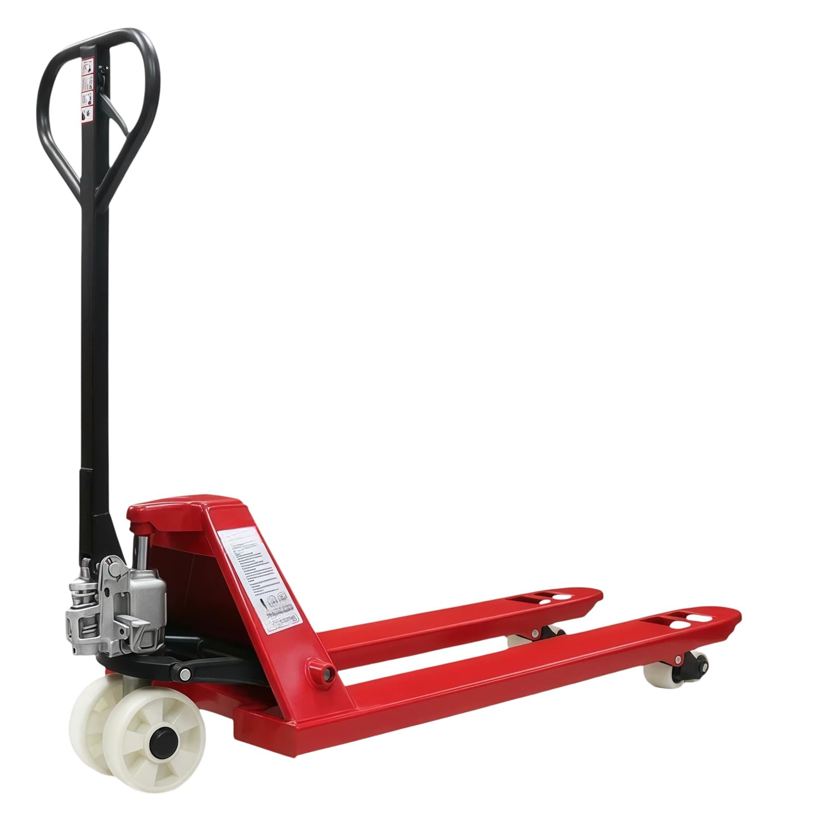 Cjhfr472sg One Color Warehouse Hydraulic Pallet Jack 2T With Linked Dual Wheels For Workshop Production Line Material Handling(Large)