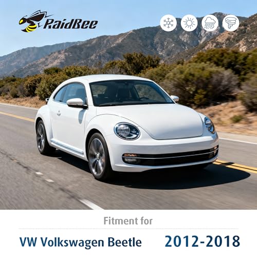 Image of Raidbee Windshield Wiper Blades Replacement for | VW Volkswagen Beetle 2012 2013 2014 2015 2016 2017 2018 Genuine OEM Quality 2 Pack