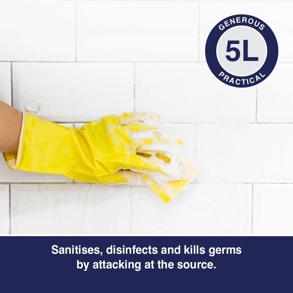 Clearly Thick Bleach, 5L, Extra Strong Toilet Bleach Liquid for Sanitisation and Disinfection, Cleaning Products for Home and Workplace (2)