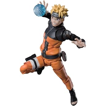 TAMASHII NATIONS S.H. Figuarts Naruto Shippuden Uzumaki Naruto - The Jinchuriki of Hope, Nine Tails - Approx. 5.7 inches (145
