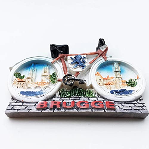 Imán de Resina 3D Souvenir Viaje Bruselas Bélgica miniatura 5