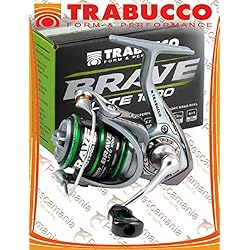 Carrete Trabucco 1000 Trabucco Carretes de Pesca Brave Lite 1000 1000 Spinning Boloñesa Feeder Trucha Rio