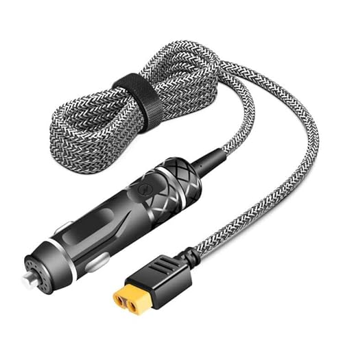 KFD DC 12V 24V ԗp VK[\PbgP[u VK[C^R[h C^[vO d \Pbg VK[A_v^[  DCWbNIX XT60 Ή EcoFlow DELTA RIVER  Bluetti EB55 Ȃǂ̃Gl