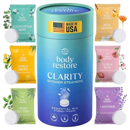 Body Restore Shower Steamers 6-Pack